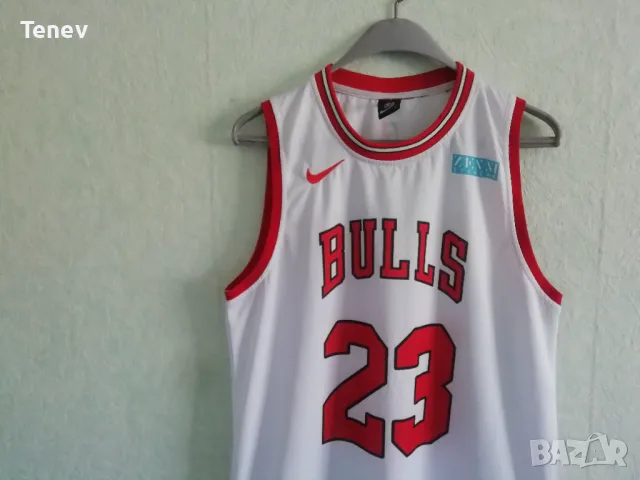 Chicago Bulls #23 Michael Jordan Nike NBA потник бял размер М Чикаго Булс Майкъл Джордан , снимка 4 - Спортни дрехи, екипи - 50114697