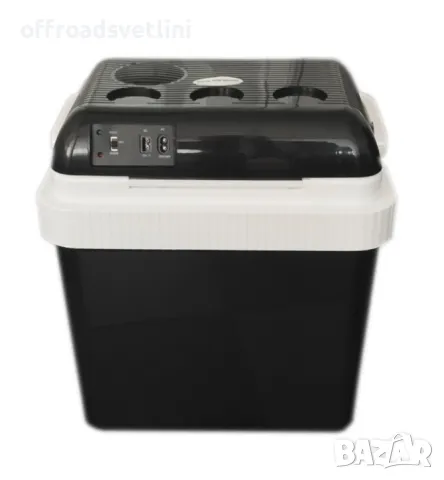 Електрическа хладилна кутия 24 литра със затопляне за автомобил, 12V 220V, снимка 6 - Аксесоари и консумативи - 50157015