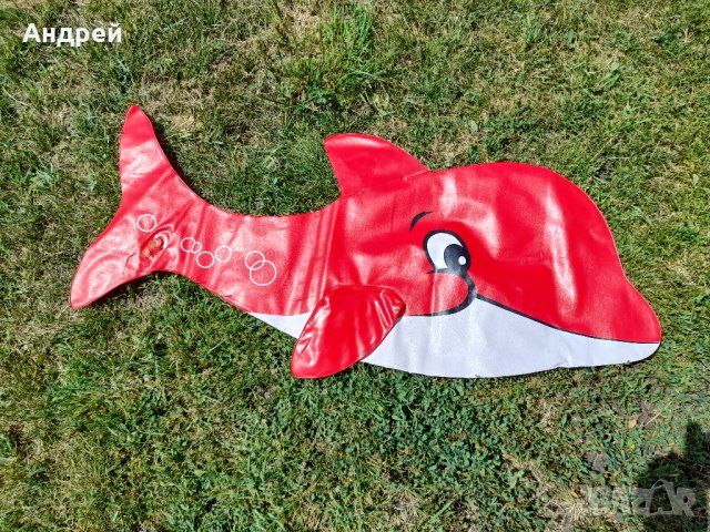 Стара надуваема играчка за плуване Делфин, снимка 3 - Други ценни предмети - 41712615