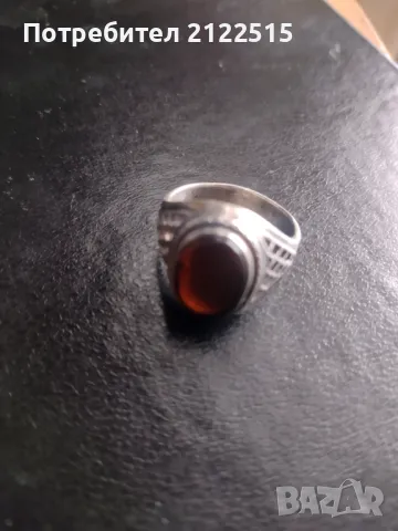 мъжки сребърен пръстен 6 гр, снимка 7 - Пръстени - 49120167