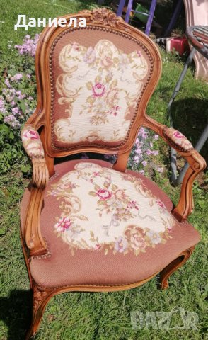 Кресло антик, снимка 1 - Дивани и мека мебел - 40866868