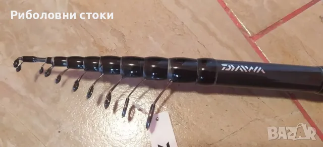 Въдица  телемач Daiwa Silver Hawk 3.80/4.40м, снимка 7 - Въдици - 48940224