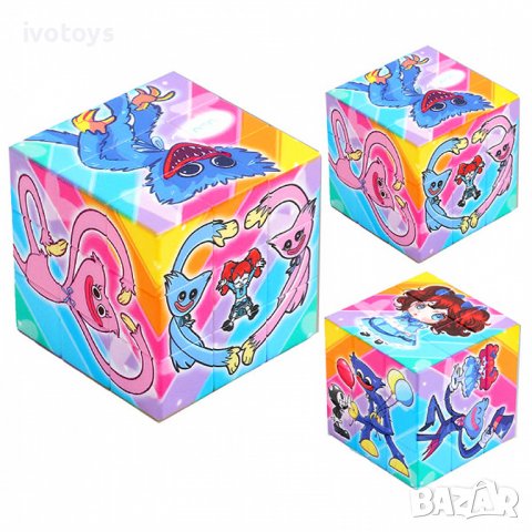 Детски магически куб Huggy Wuggy, снимка 3 - Игри и пъзели - 39768427