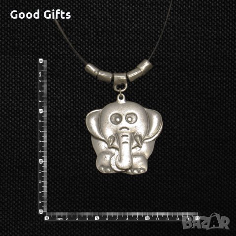 Дамско Колие „Слонът на желанията“, снимка 2 - Колиета, медальони, синджири - 35894535