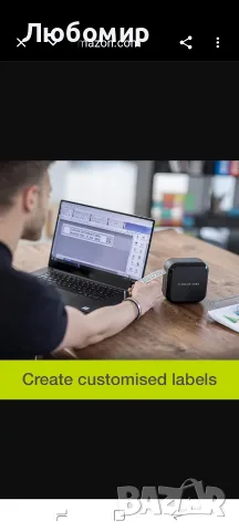Етикетиращ принтер Brother PT-P710BT, Bluetooth/Micro USB, P-Touch „CUBE+“, преносим, , снимка 6 - Принтери, копири, скенери - 55976492