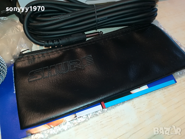 SHURE SM58 МИКРОФОН 2203220938, снимка 10 - Микрофони - 36190064