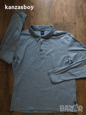 hugo boss mens polo long slieve - страхотна мъжка блуза , снимка 6 - Блузи - 35935707
