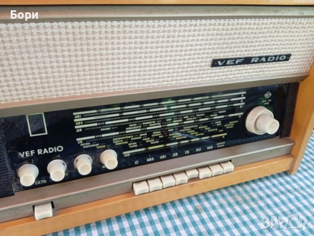 VEF RADIO 1965г, снимка 10 - Радиокасетофони, транзистори - 41571638
