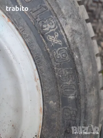 Гуми с джанти за тракторна косачка 25-1-25, снимка 3 - Градинска техника - 48850520