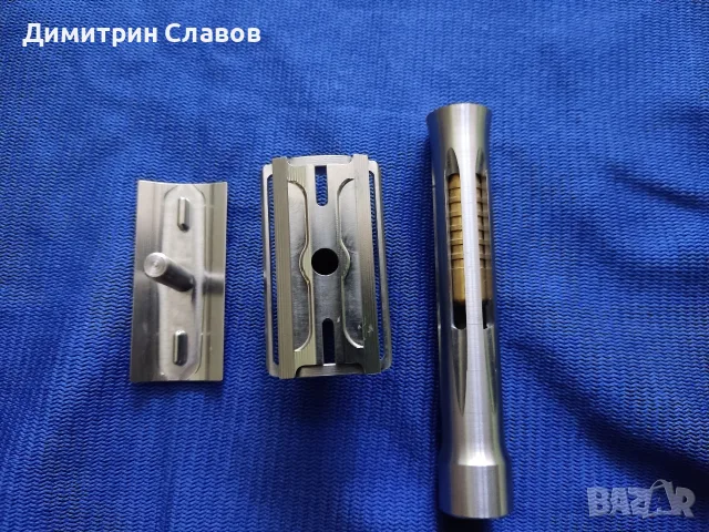 Самобръсначка Blackland Osprey Stainless Steel Machine Finish , снимка 2 - Електрически самобръсначки - 56021425