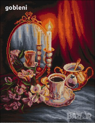 гоблен"ТОПЛИНА" Д 46;размери/20*26/см.;39 цвята;, снимка 2 - Гоблени - 31161362
