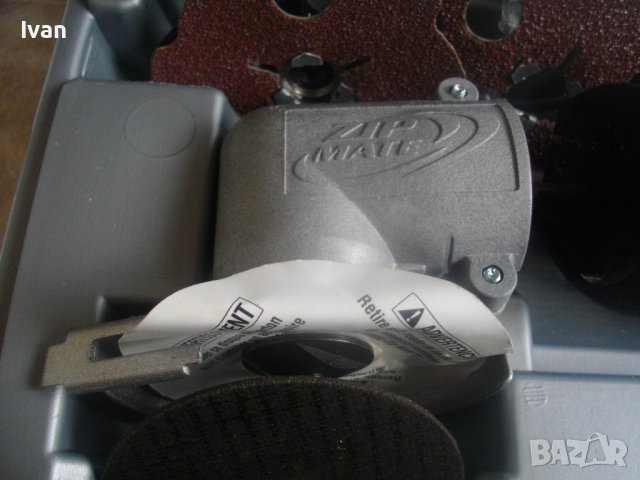 Made in USA Нова Комбо Мултифункционална Машина Прав Шлайф Ъглошлайф Ексцентър Виброшлайф Rotozip, снимка 7 - Други инструменти - 41140425