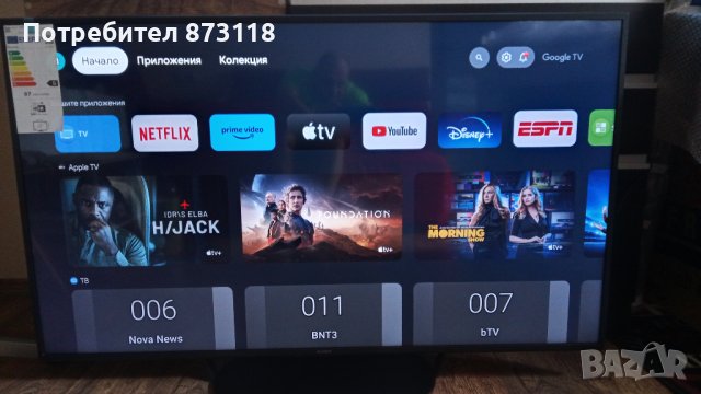SONY  55X82J 4К GOOGLE TV ANDROID, снимка 8 - Телевизори - 42074630