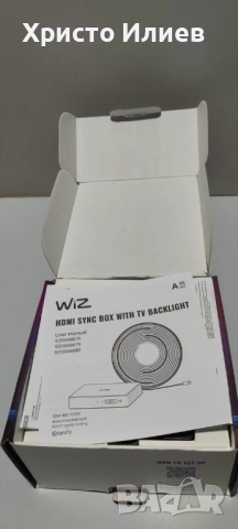 Стартов комплект WiZ Sync box 55"-65" Комплект LED ленти за подсветка на телевизор, снимка 11 - Лед осветление - 52380296