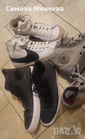 Мъжки кецове Nike , Converse , снимка 2 - Кецове - 56280831