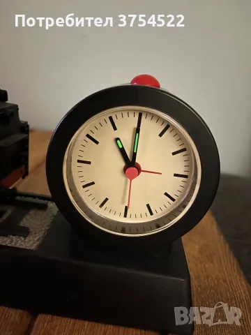 Стар аналогов часовник с влак, снимка 10 - Колекции - 48561272