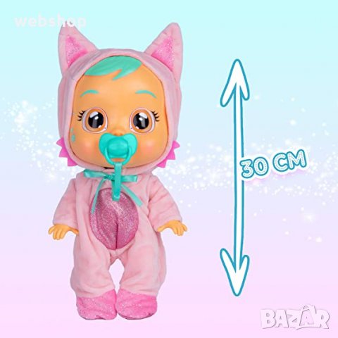 ПЛАЧЕЩА КУКЛА / ПЛАЧЕЩО БЕБЕ СЪС СЪЛЗИ IMC TOYS CRY BABIES, снимка 11 - Кукли - 35938696