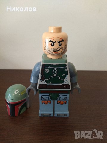 Продавам голяма фигурка Lego Star Wars Boba Fett LED LITE, снимка 3 - Фигурки - 39904112