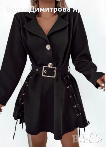 Дамска рокля , снимка 2 - Рокли - 52847445