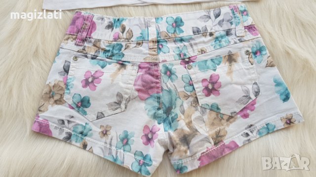 Детски къси панталони и подарък тениска 5-6 години, снимка 4 - Детски къси панталони - 33804160