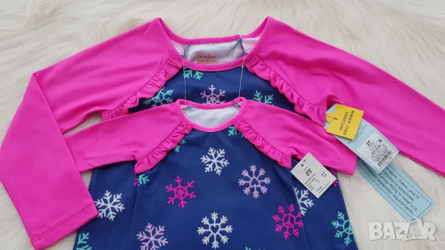 Детска рокля 2 години + рокля за кукла - НОВИ, снимка 8 - Бебешки рокли - 49648255