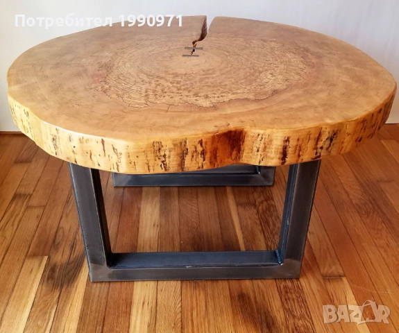 Маси от масив с жив ръб, кръгли, правоъгълни, трапезни, холни, орех, дъб, бряст по поръчка на клиент, снимка 7 - Маси - 52471539