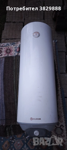 Като нов! Бойлер Елдом Eldom, 80л, против варовик, вертикален, снимка 3 - Бойлери - 52949174