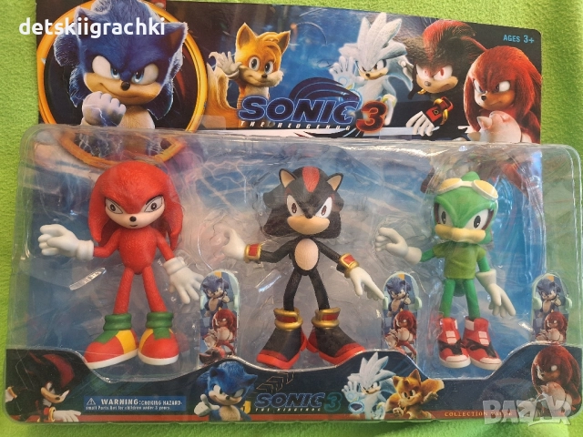 Комплекти с фигурки на Соник, снимка 8 - Фигурки - 52342597