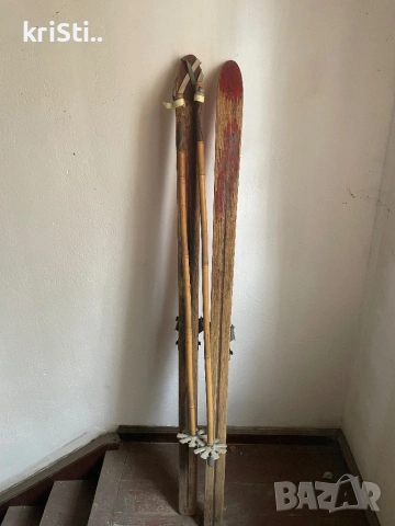 дървени стари ски , шейни и кънки.., снимка 12 - Антикварни и старинни предмети - 40104690