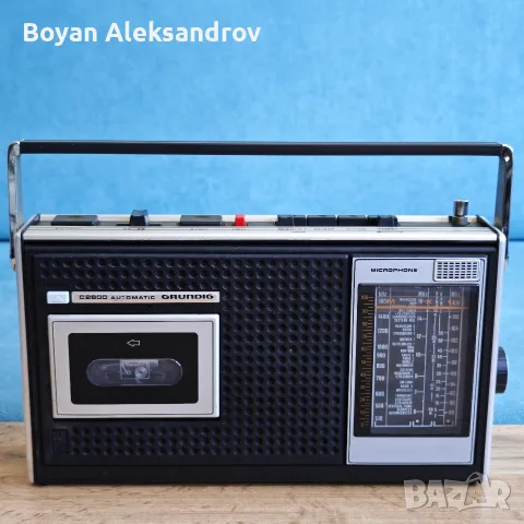 Немски Ретро Радиокасетофон Grundig C2600 Automatic – Класика от 70-те години