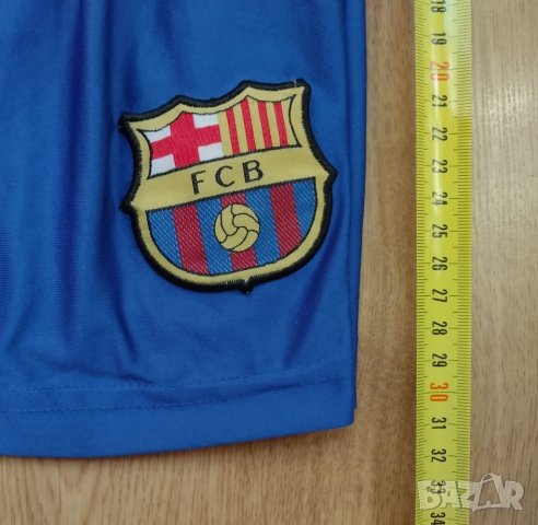 Barcelona - детски футболни шорти на Барселона, снимка 8 - Детски къси панталони - 42599516