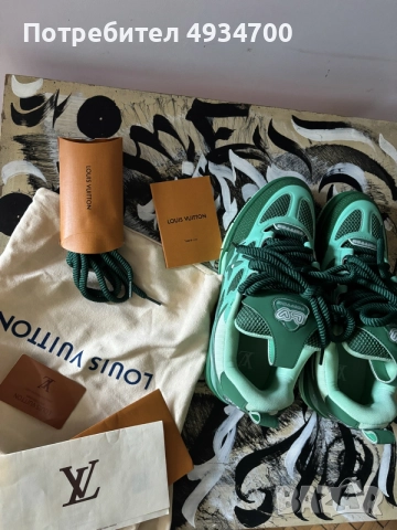Louis Vuitton LV Skate Line GO0224 – EU 43 – НОВИ, снимка 6 - Кецове - 55906772