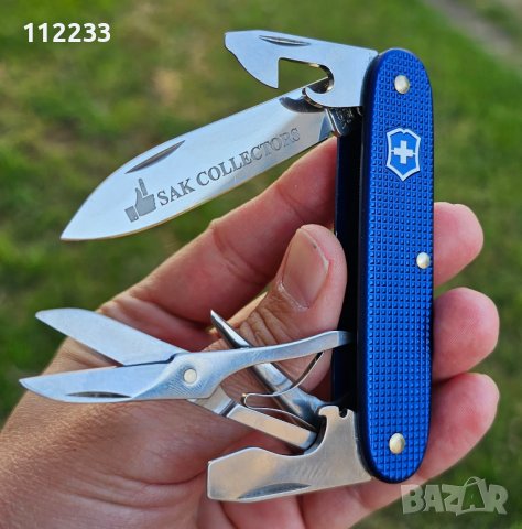 Victorinox Pioneer X Alox Blue DLT SAK Collectors knife., снимка 1 - Ножове - 40538501