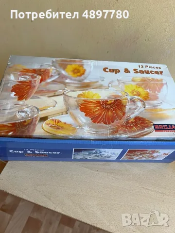 Сервиз за чай ,нов , снимка 2 - Сервизи - 55914477