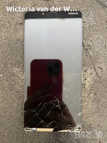 Nokia 3.1 plus дисплей със счупено стъкло