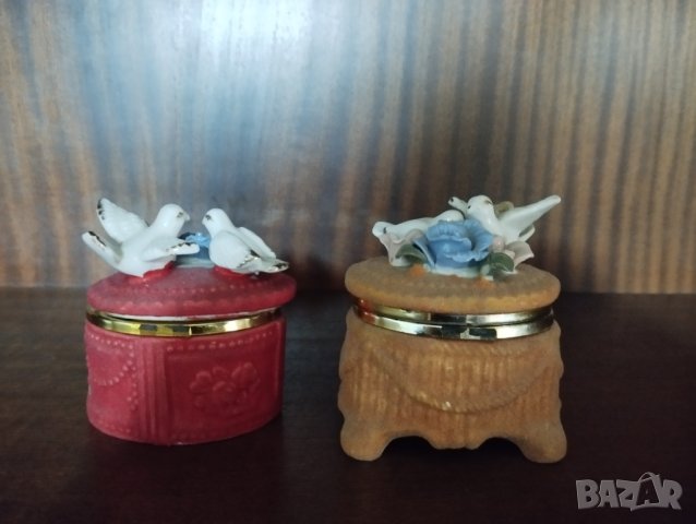 две керамични кутий за бижута