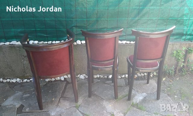 Три антикварни стола, снимка 3 - Столове - 34268669