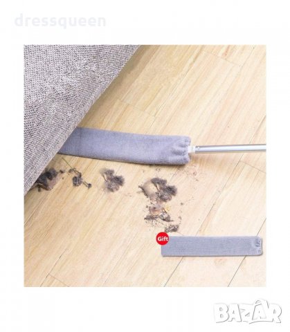 2946 ПЛОСКА ЧЕТКА ЗА ПОЧИСТВАНЕ НА ПРАХ И КОСМИ, снимка 4 - Мопове, кофи, четки и метли - 34265121