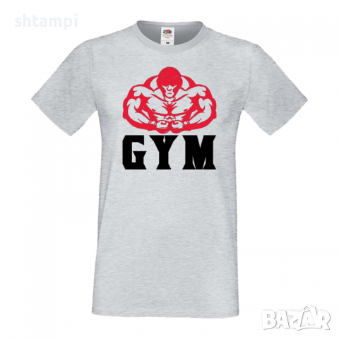 Мъжка Фитнес тениска Gym Buff Big Muscles Gym,спорт,Щанги,Тренировки,Спортуване,Gym., снимка 3 - Тениски - 36507117