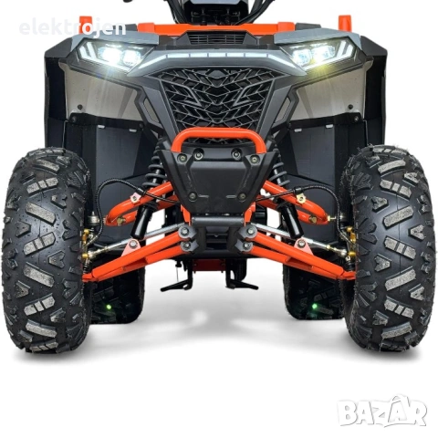ТОП ЦЕНА! ATV BULLMAX POWERSPORT 150CC полуавтомат скорости, мощният мотор 2026г, 8” Гуми, С Теглич, снимка 4 - Мотоциклети и мототехника - 51505173