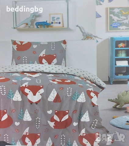 #Детско #спално бельо100 % Памук, Ранфорс - 3 части, снимка 4 - Спално бельо - 47783073