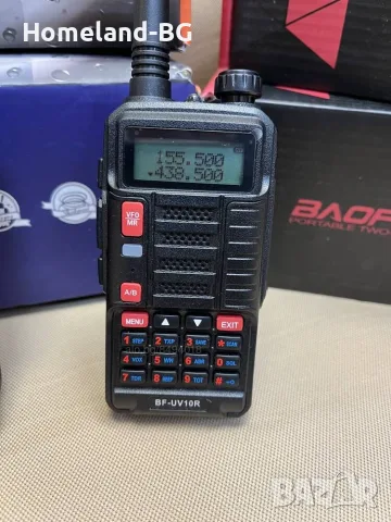 Мощна Радиостанция Baofeng BF UV10R 10W Walkie Talkie VHF UHF Transceiver, снимка 3 - Екипировка - 55837390