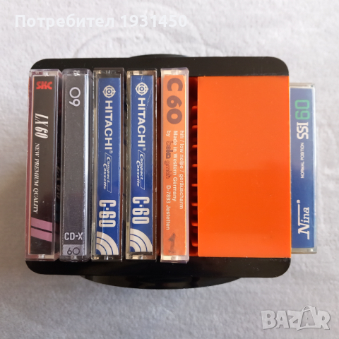 23 касетки и поставка, снимка 4 - Аудио касети - 44920433