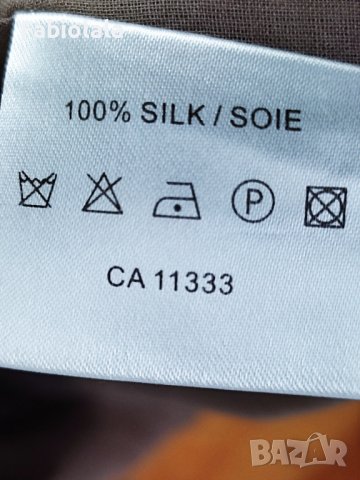 Essentiel silk dress S, снимка 6 - Рокли - 41478175