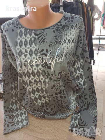 Памучни блузки в два цвята , снимка 6 - Блузи с дълъг ръкав и пуловери - 42469665