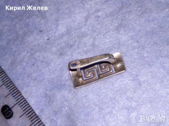 БУТИКОВА АЖУРНА СРЕБЪРНА ВИНТИДЖ АРТ ОБИЦА ВЕРСАЧЕ СТИЛ СРЕБРО 925 с АНГЛИЙСКО ЗАКОПЧАВАНЕ 34965, снимка 4 - Обеци - 40532213