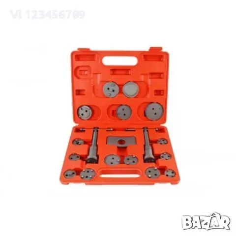 Комплект за сваляне на спирачни спирачки цилиндри с ляво и дясно въртене 21 части, снимка 3 - Други инструменти - 51466932