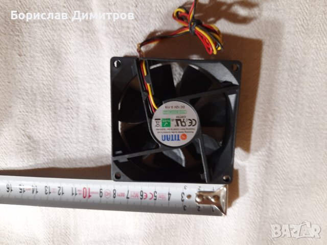 Продавам нов вентилатор TITAN DC 12V, 0.11A, снимка 3 - Други - 39885559