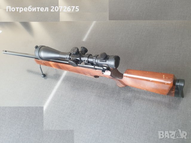 Малокалибрена пушка Anschutz Match mod. 54 cal. .22LR с оптика ZOS 10-40x60 SFE, снимка 7 - Бойно оръжие - 40073141