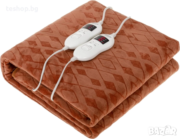 Електрическо одеяло за двойно легло Camry CR7436 150х160 см кафяво
